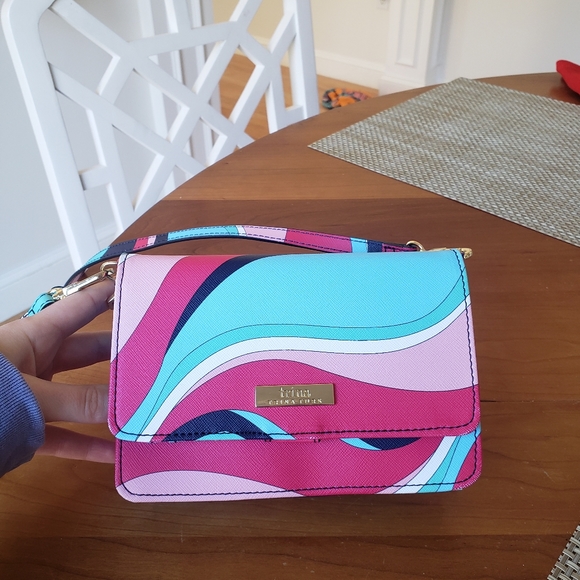 Trina Turk Handbags - Trina Turk Swirl Multi Phone Crossbody purse